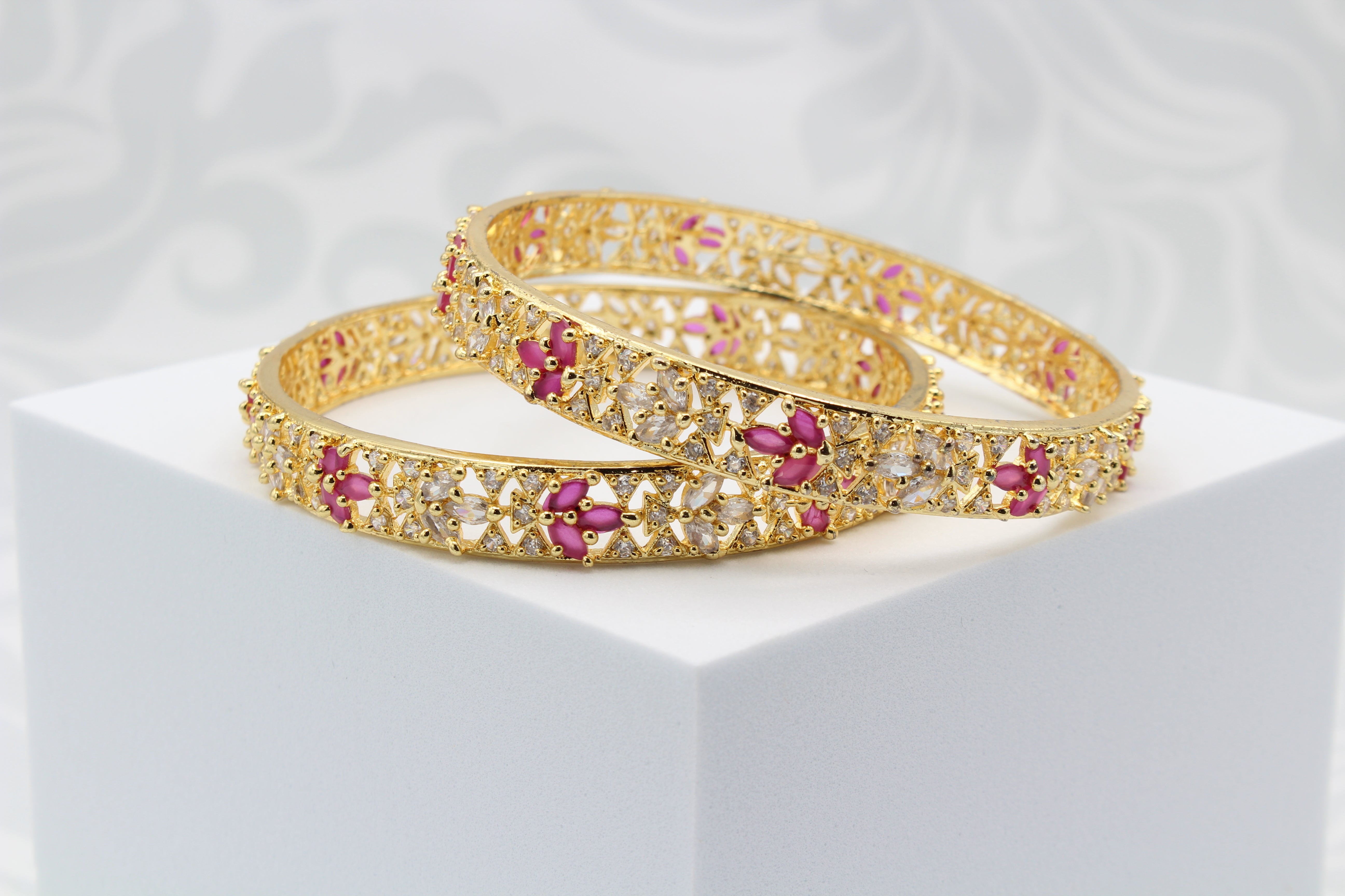Ruby Clover Bangles